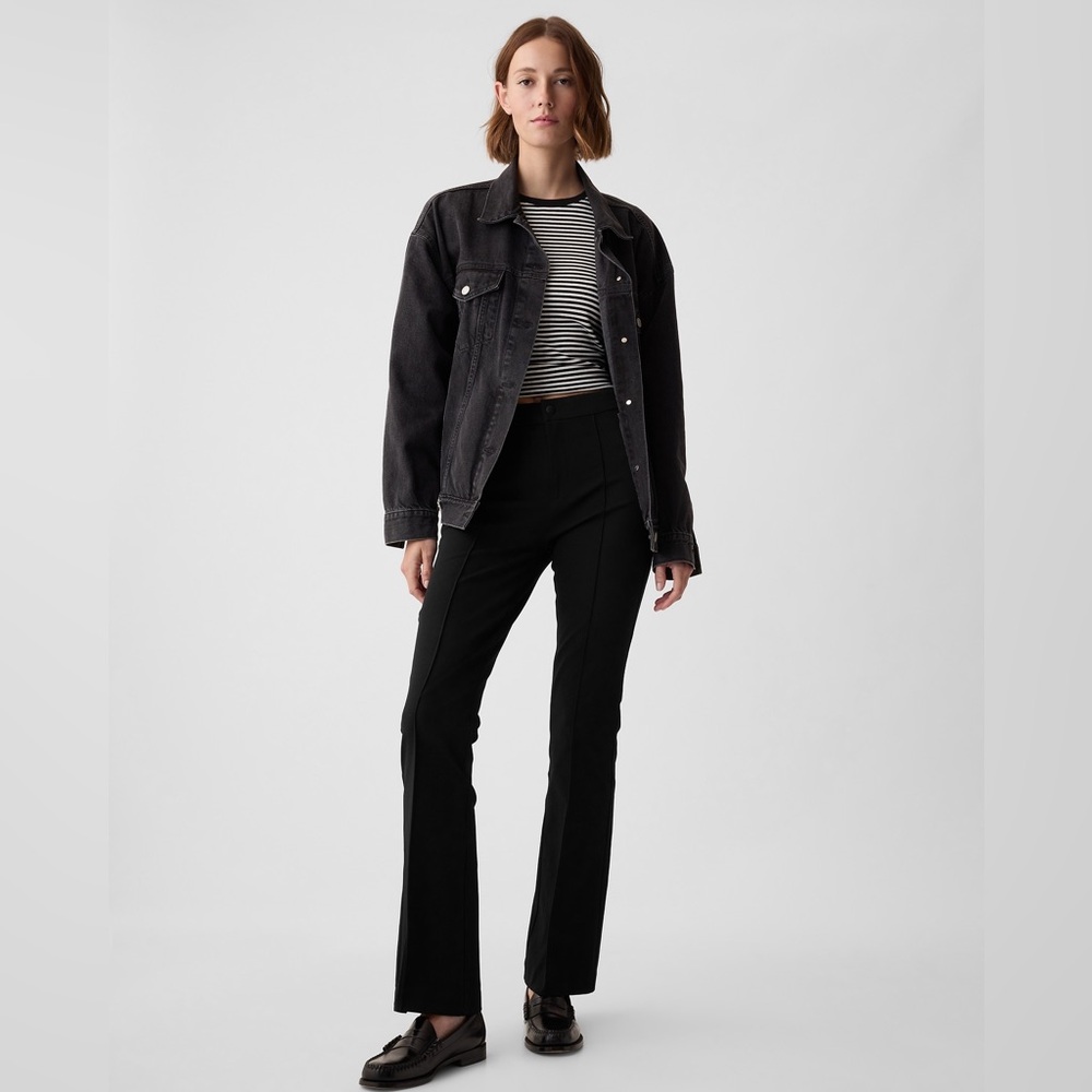 GAP High Rise BiStretch Flare Pants NWT
